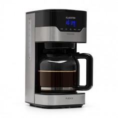 Klarstein Arabica 900W, aparat de cafea, EasyTouch Control, argintiu/negru foto