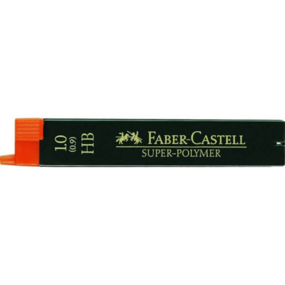 Mina Creion Mecanic Faber &amp;ndash; Castell Super &amp;ndash; Polymer, Mina 1 mm, HB, Mina pentru Creion, Mina de Tip HB, Mine pentru Creioane, Mine Faber-Castell, Mina foto