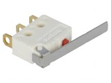 Micro&icirc;ntrerupător cu Manetă SPDT 5A 250VAC