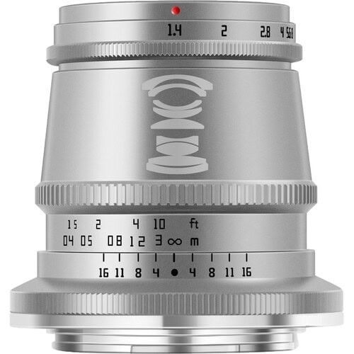 Obiectiv Manual TTArtisan 17mm F1.4 Wide Angle APS-C