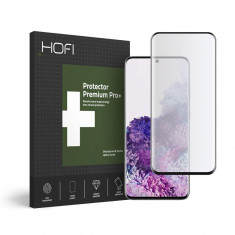 Folie protectie HOFI Ultraflex Tempered Glass 0.3mm 9H Samsung Galaxy S20 Plus Black foto