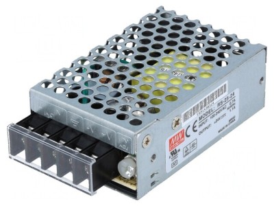 Alimentator pulsatoriu modular 25W 24VDC 1,1A foto