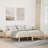 vidaXL Cadru pat foarte lung fără saltea, 160x210 cm, lemn masiv pin