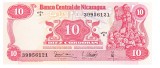 Nicaragua 10 Cordobas 1979 P-134 UNC