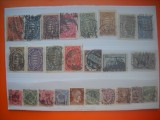 HOPCT LOT NR 659 GERMANIA REICH -STAMPILOGRAFIE DEOSEBITA -25 TIMBRE VECHI-STAMPILAT