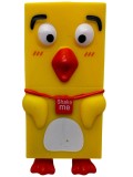Jucarie Shake Me Pui/Ratusca, Lumini si Sunete Amuzante, Fara Baterii, Galben, Interactiv, 3+