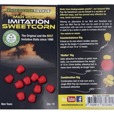 Porumb Artificial Flotant Enterprise Tackle Midi Pop-up Sweetcorn 10 buc/plic foto