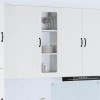 VidaXL Dulap suspendat de bucătărie Alb 40 x 31 x 100 cm Lemn compozit 885095