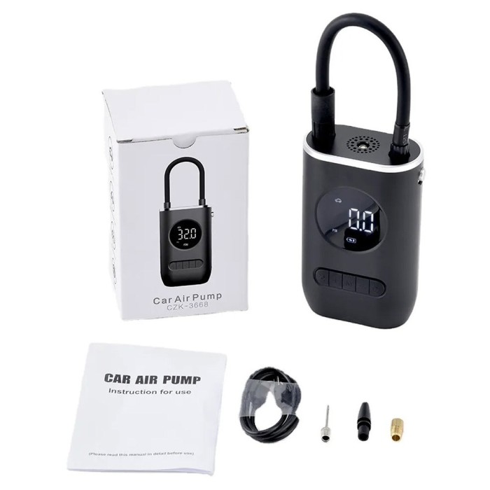 Pompa cu acumulator inSPORTline Plicona cu lumina LED,
