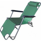 Cumpara ieftin Sezlong Heinner, 153 x 60 x 79 cm, maxim 100 kg, tetiera inclusa, Verde