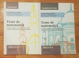 Teme de matematica, clasa a V, semestrul I + II de Petrus Alexandrescu