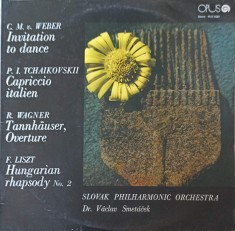 Disc vinil, LP. Invitation To Dance. Capriccio Italien. Tannh&auml;user, Overture. Hungarian Rhapsody No. 2-C.M-252584