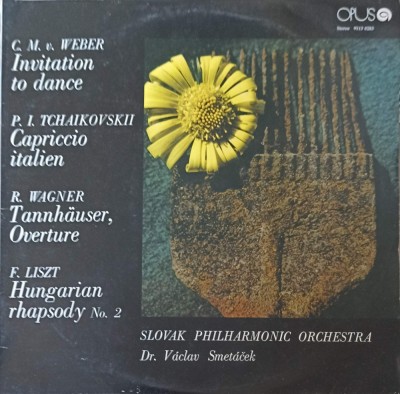 Disc vinil, LP. Invitation To Dance. Capriccio Italien. Tannh&amp;auml;user, Overture. Hungarian Rhapsody No. 2-C.M-252584 foto