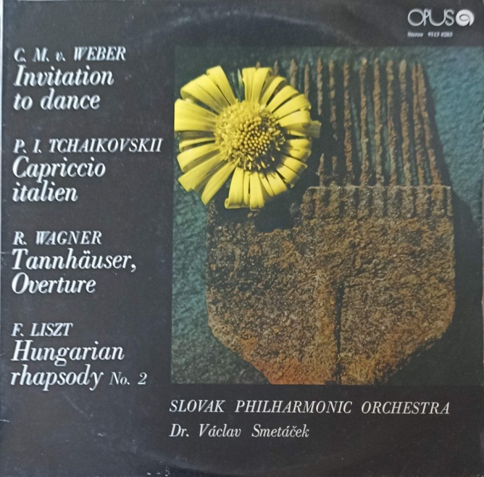 Disc vinil, LP. Invitation To Dance. Capriccio Italien. Tannh&auml;user, Overture. Hungarian Rhapsody No. 2-C.M-252584