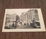 Carte Poștală Veche Olanda &ndash; &rsquo;s-Gravenhage, Groenmarkt și Gravenstraat, Fotografie Urbană