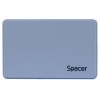 Rack ext. HDD/SSD 2.5&quot; Spacer USB 3.0 albastru