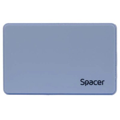 Rack ext. HDD/SSD 2.5&amp;quot; Spacer USB 3.0 albastru foto