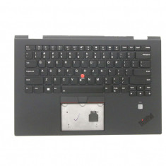 Carcasa superioara cu tastatura palmrest Laptop, Lenovo, Thinkpad X1 Yoga 3rd Gen Type 20LD, 20LE, 20LF, 20LG, 02HL904, 02HL905, 02HL896, 02HL897, 01L