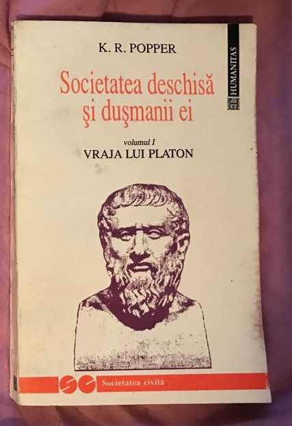 Popper Societatea deschisa si dusmanii ei vol I Vraja lui Platon | Okazii.ro