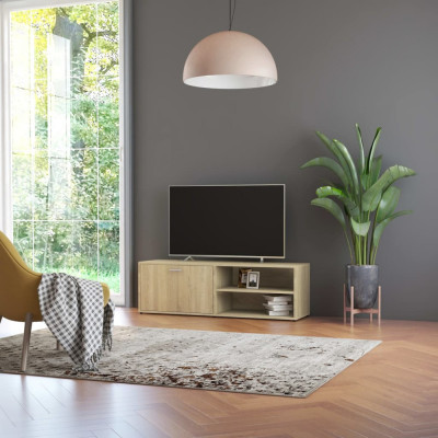 Comodă TV, stejar Sonoma, 120 x 34 x 37 cm, PAL foto
