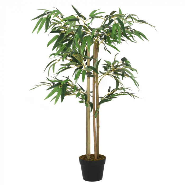 vidaXL Arbore din bambus artificial 380 de frunze 80 cm verde