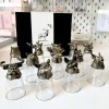 Set 12 pahare mici creaturi mistice bronz antichizat - Padure
