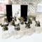 Set 12 pahare mici creaturi mistice bronz antichizat - Padure