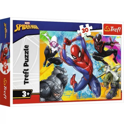 PUZZLE TREFL 30 DISNEY MARVEL SPIDERMAN foto