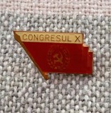 Insigna Congresul 10 PCR
