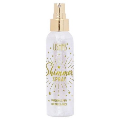 Spray Stralucitor pentru Fata si Corp, Ushas, Shimmer, 02, 110 ml foto