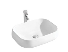 Lavoar pe Blat, Alb, Ceramica, Model LX-5526, Dimensiune 560 x 420 x 140 mm