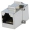 Conector adaptor RJ45 soclu ecranat