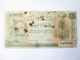 Rară! Libia 10 Piastres 1951 la cel mai mic pret