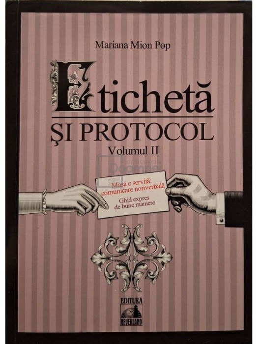 Mariana Mion Pop - Eticheta si protocol, vol. 2 (Editia: 2021)