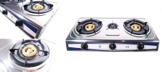 Aragaz Exterior EurGas Inox 3 Q 2.6 kW INGCO B4627