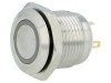Comutator anti-vandalism ONPOW SPST-NO 2A 36V IP65 roșu LED