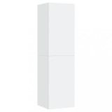 Cumpara ieftin Comoda TV, alb, 30,5x30x110 cm, lemn prelucrat