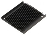 Radiator Extrudat cu Aripioare pentru Invertoare 57.9mm
