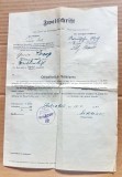 G137-Autorizatie de constructie stampila svastica 1941.