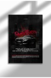 21mxm_DriveToWin_019|Motivational Car Poster, No Frame Canvas, "Hardest Worker" Quote, Drive to Win 2025 | A4 (21 x 29.7 cm) - 21mxm_DriveToWin_019