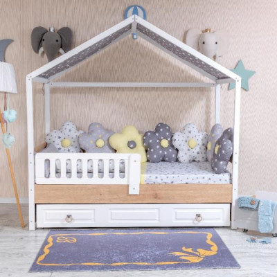 Lenjerie MyKids Montessori 9 Piese PS114 95x195 cm foto