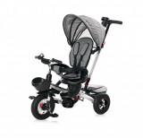 Cumpara ieftin Tricicleta pentru copii, Control Parental, 12-36 Luni, Lorelli Zippy Air, Graphite