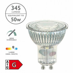 Sursa de iluminat (Pack of 5) LED GU10 Light Bulb (Lamp) 5W 345LM 3000K