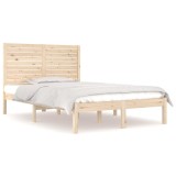 Cumpara ieftin Cadru de pat mic dublu, 120x190 cm, lemn masiv