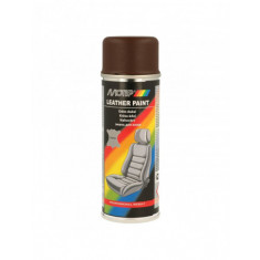 Spray Vopsea Piele Motip Leather and Vinyl Paint, Maro, 200ml