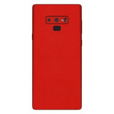 Cumpara ieftin Set Folii Skin Acoperire 360 Compatibile cu Samsung Galaxy Note 9 (Set 2) - ApcGsm Wraps Cardinal Red, Rosu, Silicon, Oem