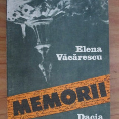 Elena Vacarescu - Memorii