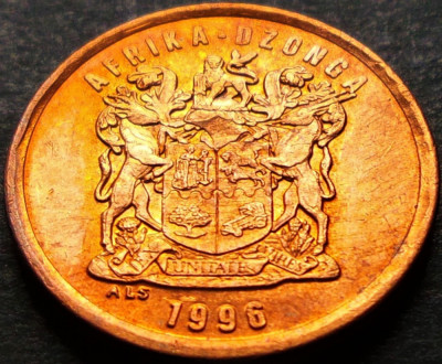Moneda 5 CENTI - AFRICA de SUD, anul 1996 *cod 5273 foto