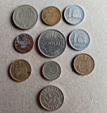Lot 10 monede staine și romanesti circulate conform foto L9
