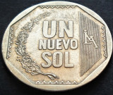 Cumpara ieftin Moneda exotica 1 NUEVO SOL - PERU, anul 2004 * Cod 3378, America Centrala si de Sud